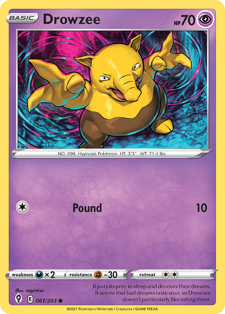 Evolving Skies Drowzee #61/203