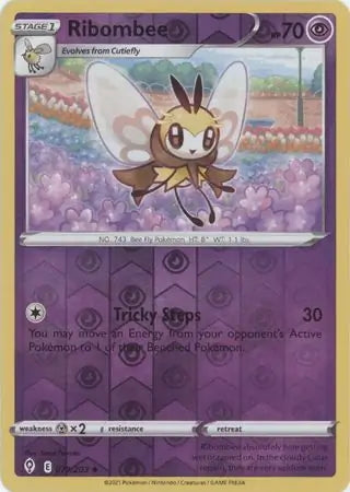 Evolving Skies Ribombee #79/203 reverse holo