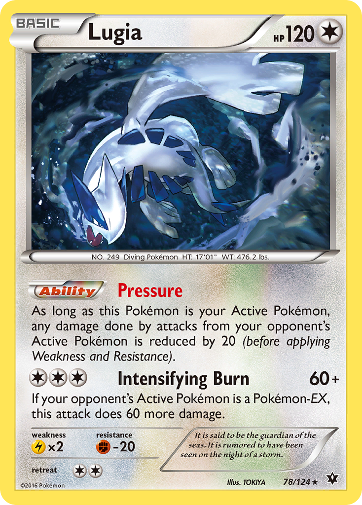 Fates Collide Lugia #78/124