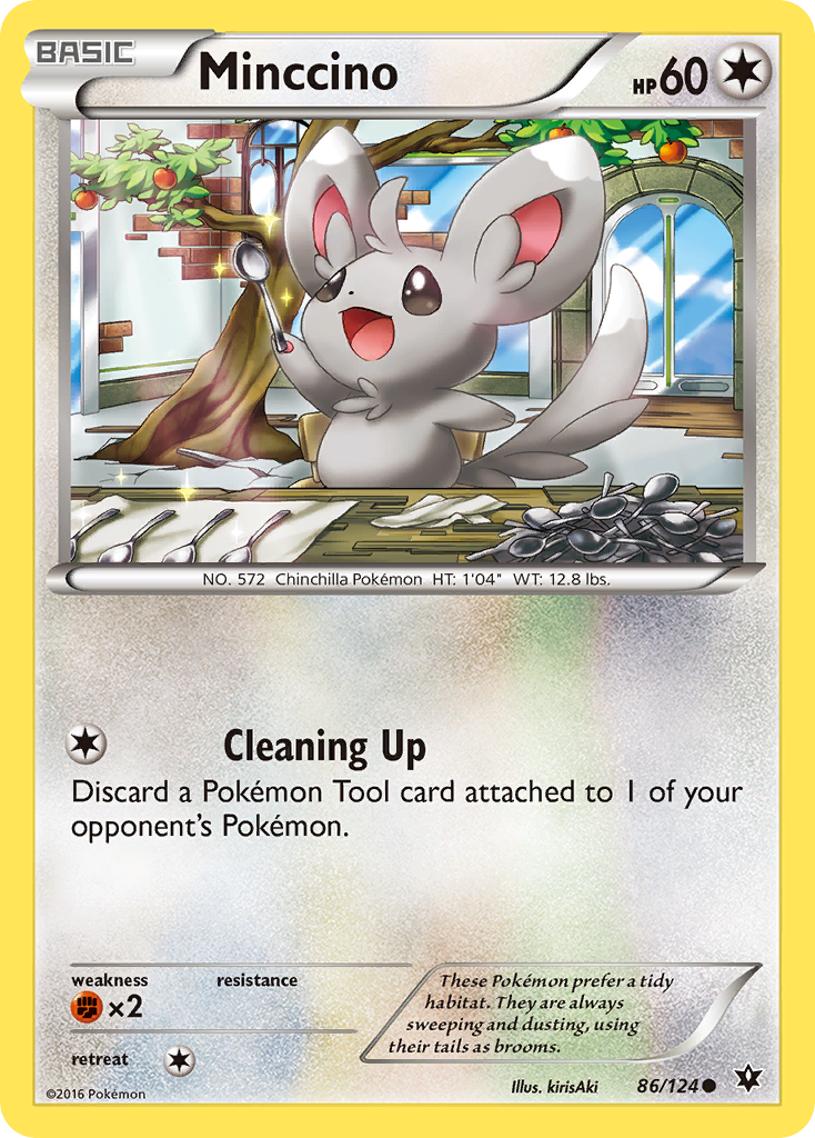 Fates Collide Minccino #86/124
