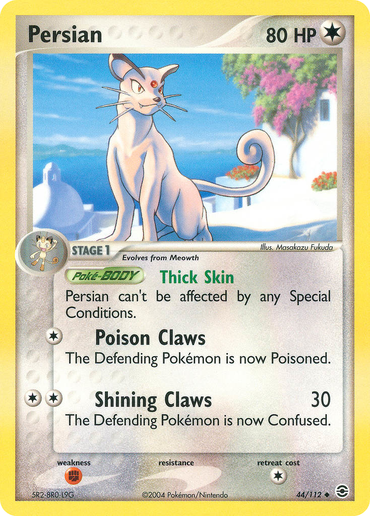 FireRed & LeafGreen Persian #44/112