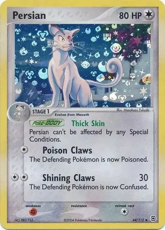 FireRed & LeafGreen Persian #44/112 reverse holo