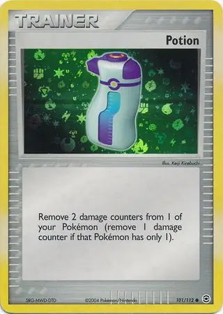 FireRed & LeafGreen Potion #101/112 reverse holo