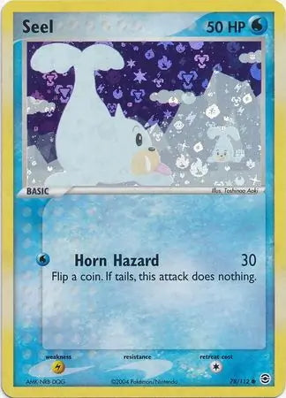 FireRed & LeafGreen Seel #78/112 reverse holo
