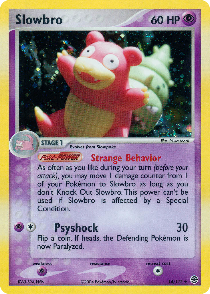 FireRed & LeafGreen Slowbro #14/112