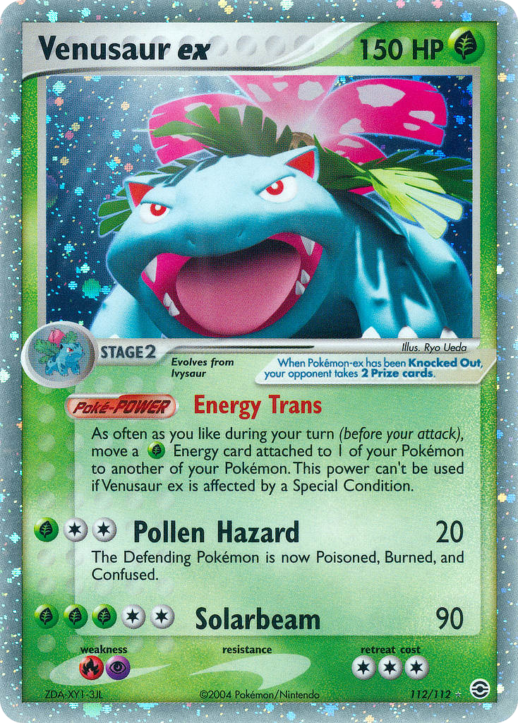 FireRed & LeafGreen Venusaur ex #112/112
