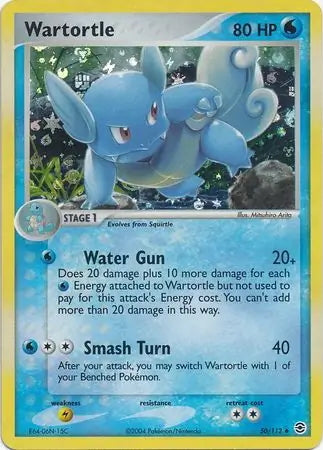 FireRed & LeafGreen Wartortle #50/112 reverse holo