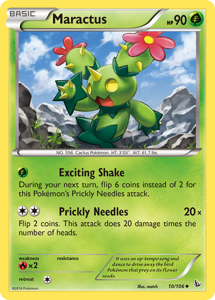 Flashfire Maractus #10/106