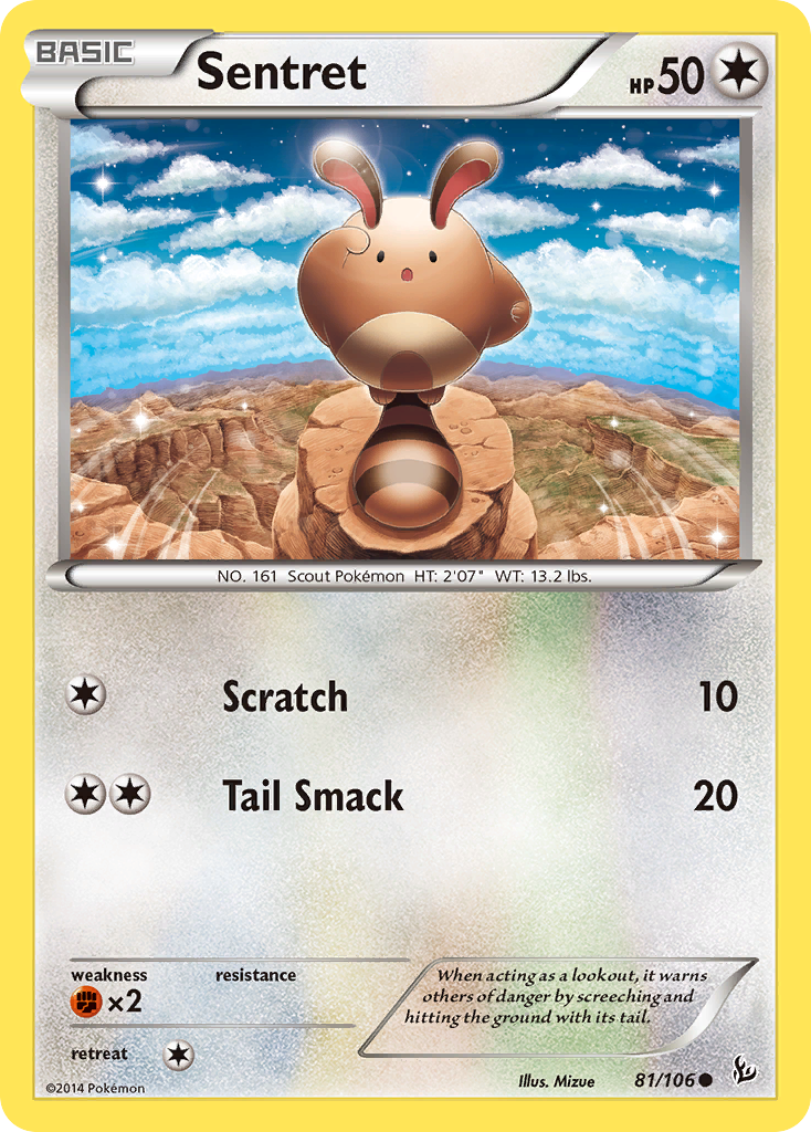 Flashfire Sentret #81/106