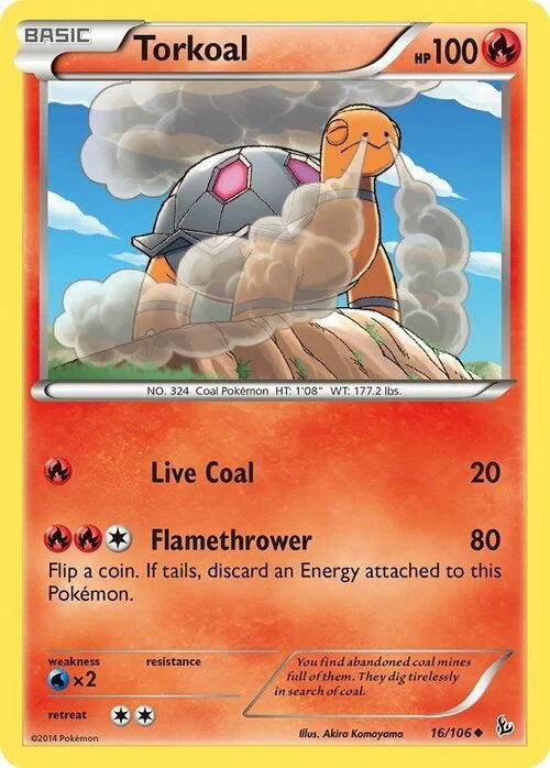 Flashfire Torkoal #16/106