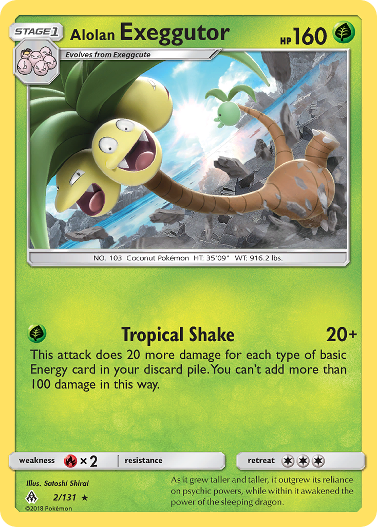 Forbidden Light Alolan Exeggutor #2/131