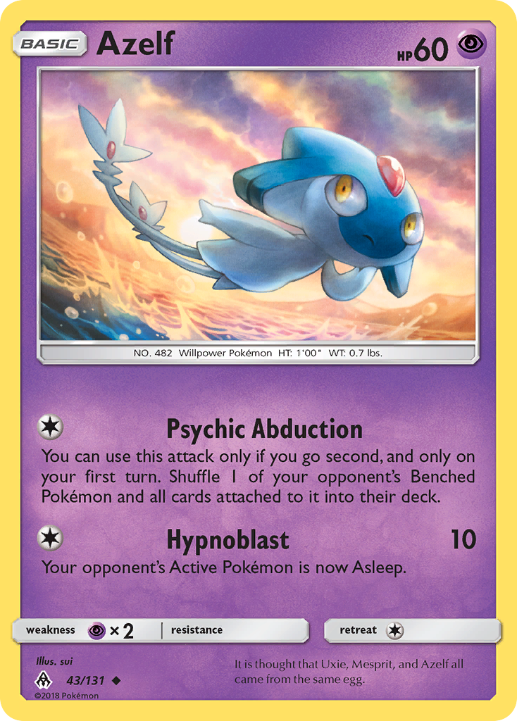 Forbidden Light Azelf #43/131