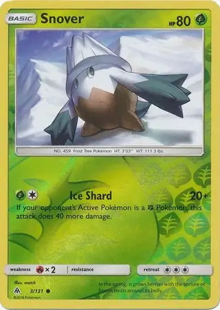Forbidden Light Snover #3/131 reverse holo