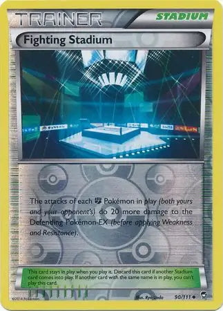 Furious Fists Fighting Stadium #90/111 reverse holo