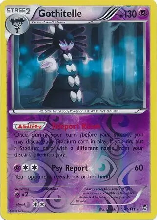 Furious Fists Gothitelle #41/111 reverse holo