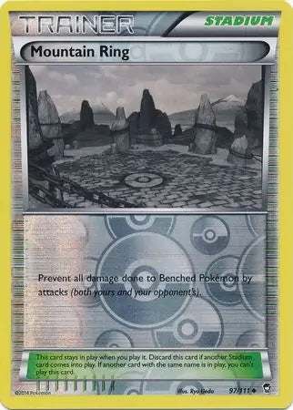 Furious Fists Mountain Ring #97/111 reverse holo