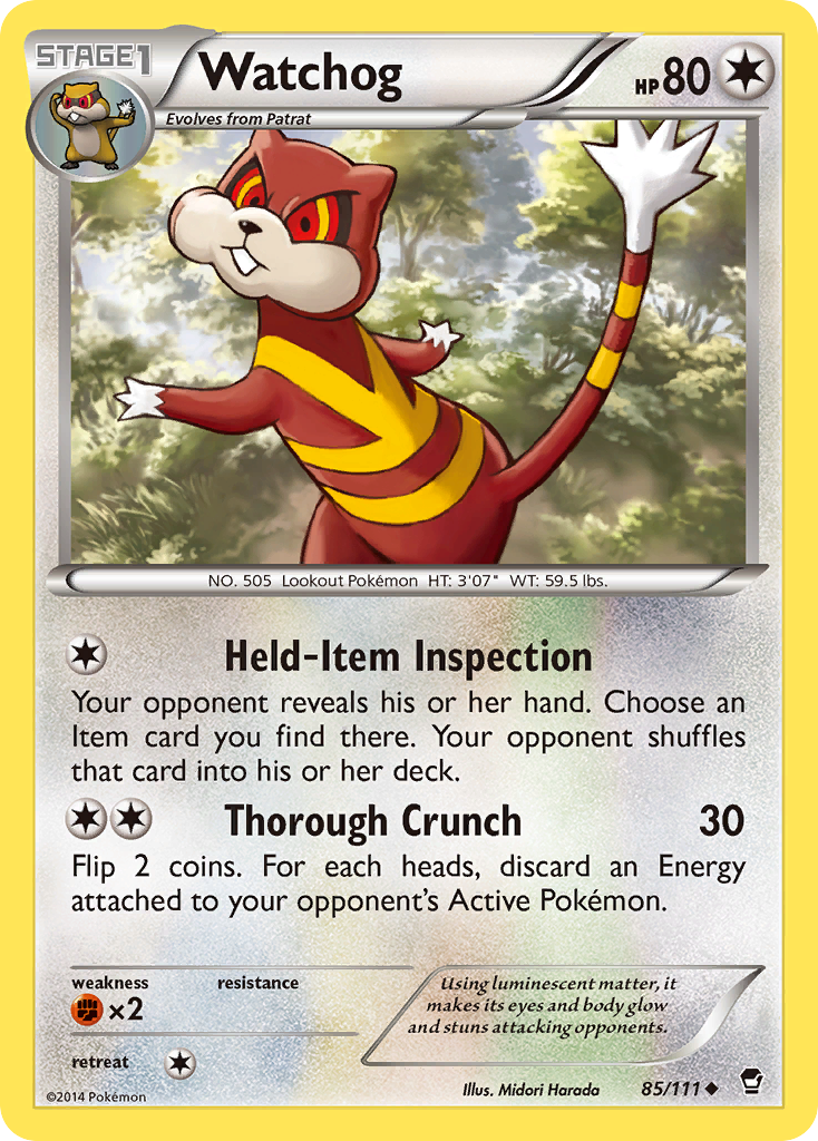 Furious Fists Watchog #85/111