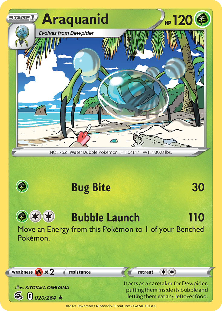 Fusion Strike Araquanid #20/264