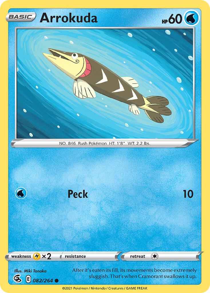 Fusion Strike Arrokuda #82/264
