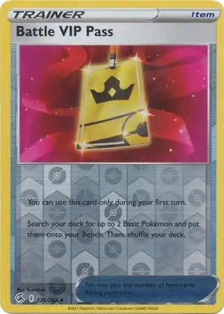 Fusion Strike Battle VIP Pass #225/264 reverse holo