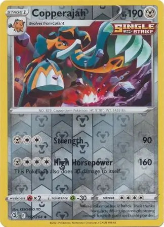 Fusion Strike Copperajah #192/264 reverse holo