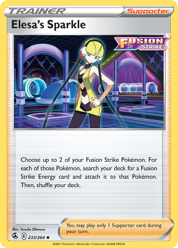 Fusion Strike Elesa’s Sparkle #233/264