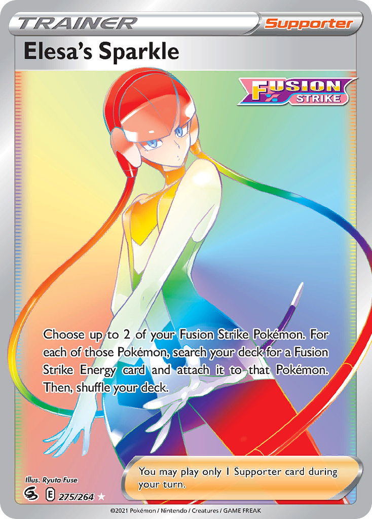 Fusion Strike Elesa’s Sparkle #275/264