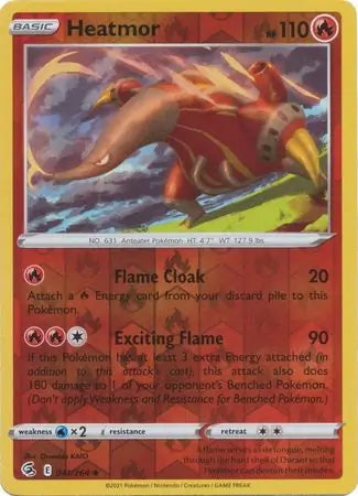 Fusion Strike Heatmor #41/264 reverse holo
