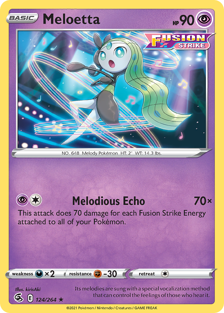 Fusion Strike Meloetta #124/264