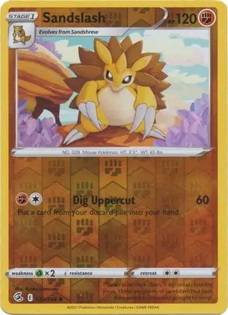 Fusion Strike Sandslash #132/264 reverse holo