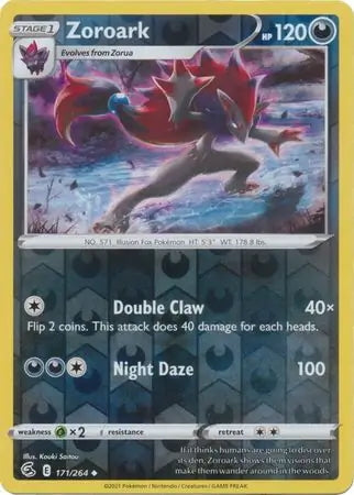 Fusion Strike Zoroark #171/264 reverse holo