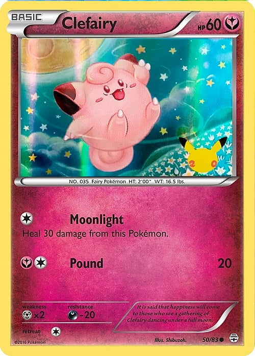 Generations Clefairy #50 GAME Promo