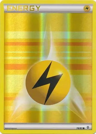 Generations Electric Energy #78/83 reverse holo