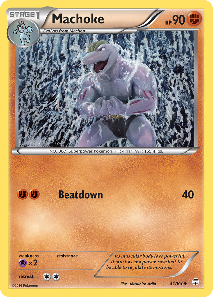 Generations Machoke #41/83
