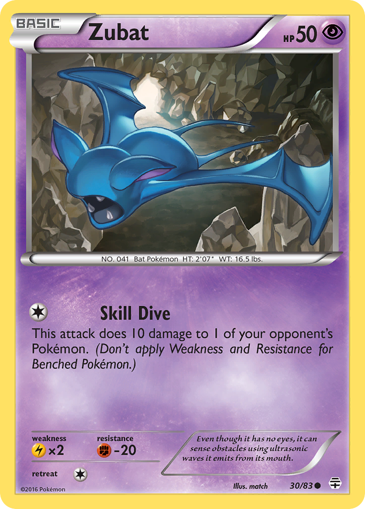Generations Zubat #30/83