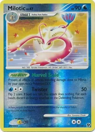 Great Encounters Milotic #25/106 reverse holo