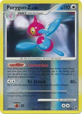 Great Encounters Porygon-Z #6/106 reverse holo