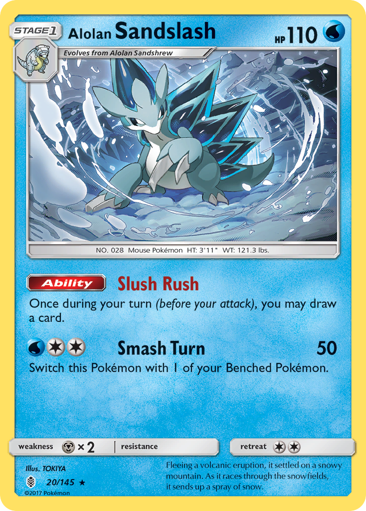 Guardians Rising Alolan Sandslash #20/145