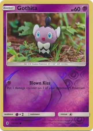 Guardians Rising Gothita #52/145 reverse holo