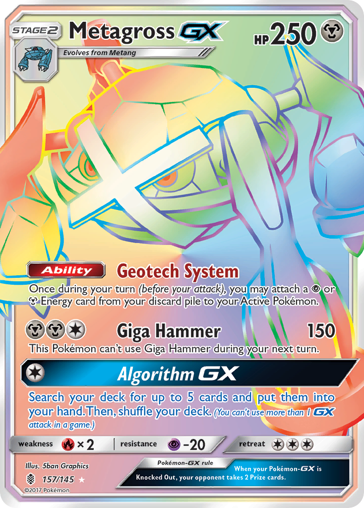 Guardians Rising Metagross GX #157/145