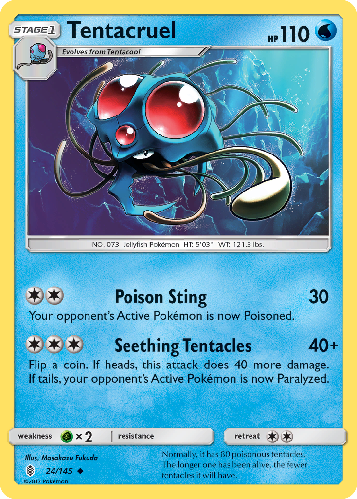 Guardians Rising Tentacruel #24/145