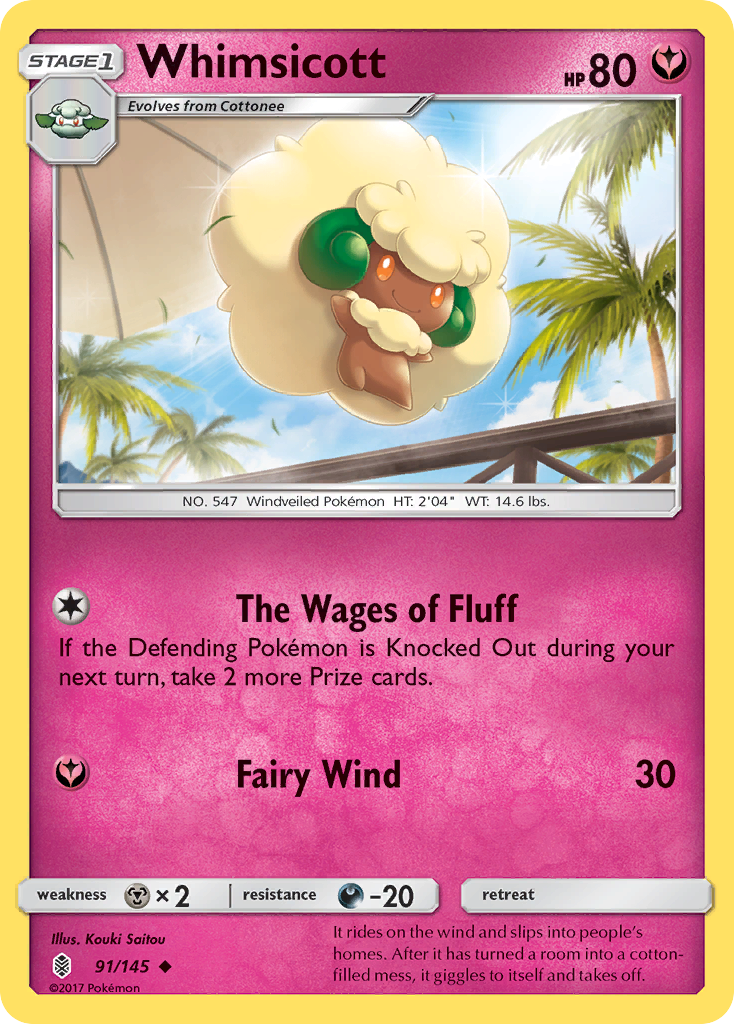 Guardians Rising Whimsicott #91/145