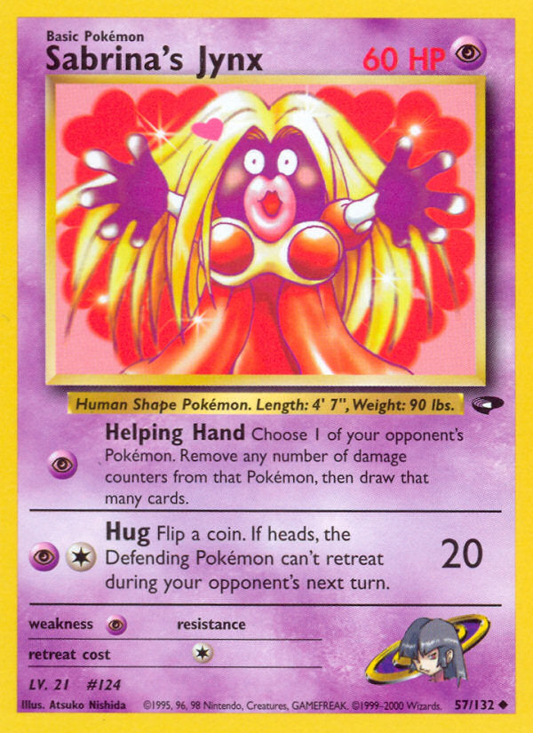 Gym Challenge Sabrina's Jynx #57/132 unlimited