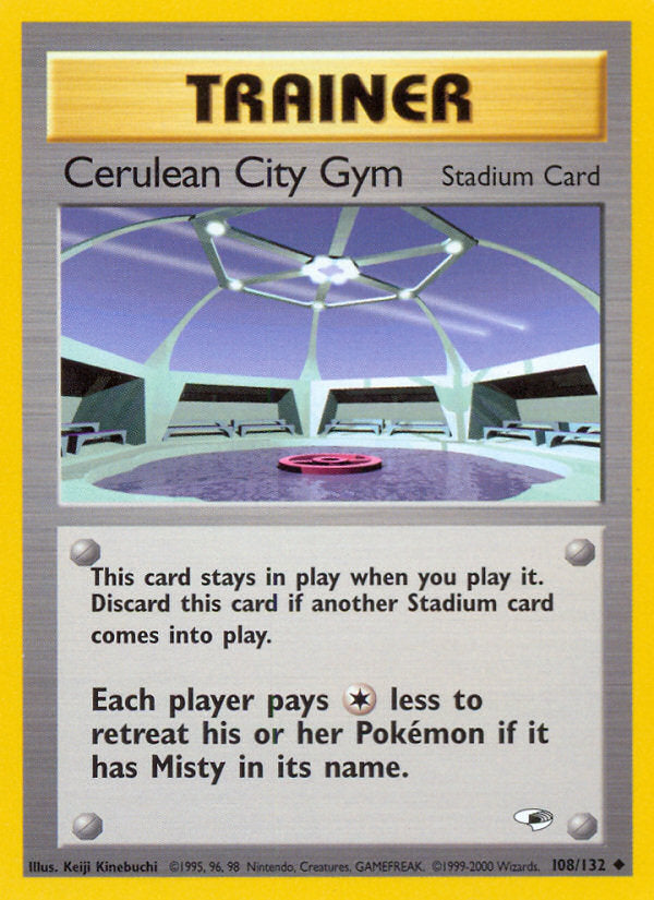 Gym Heroes Ceulean City Gym #108/132 unlimited