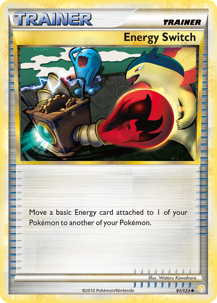 HeartGold SoulSilver Energy Switch #91/123