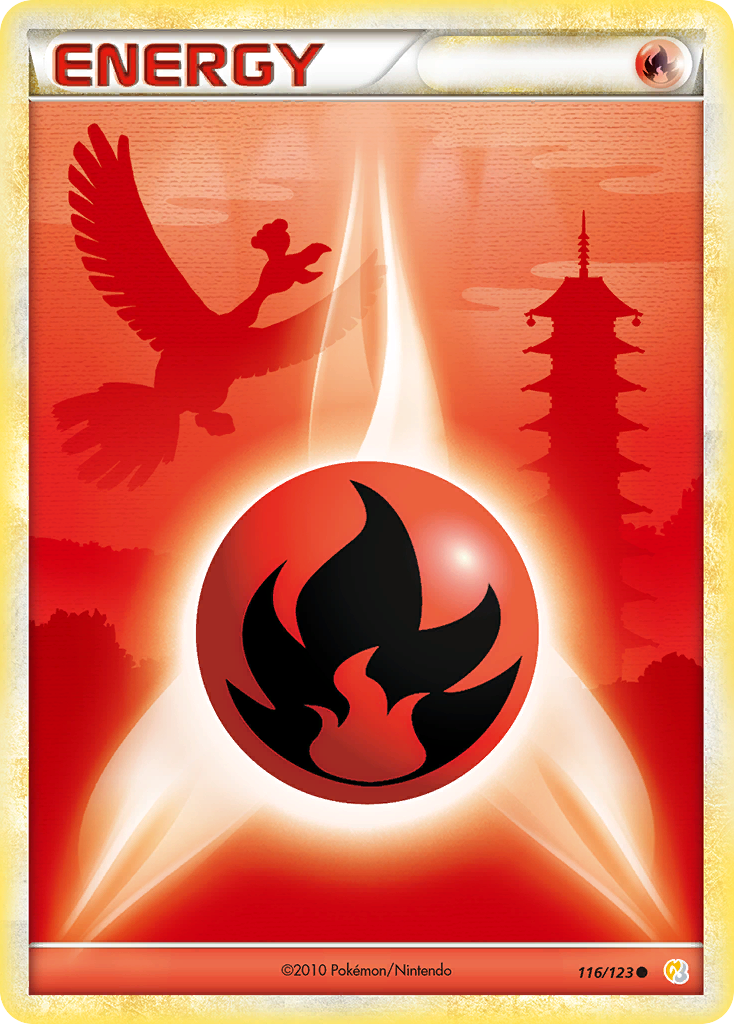 HeartGold SoulSilver Fire Energy #116/123