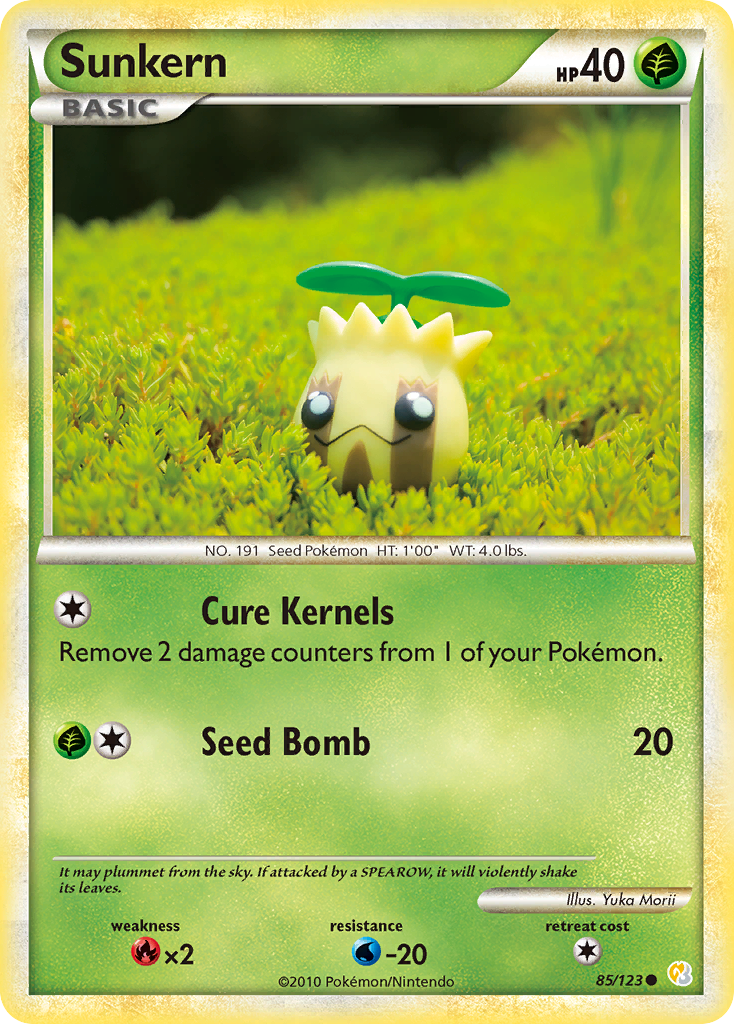 HeartGold SoulSilver Sunkern #85/123