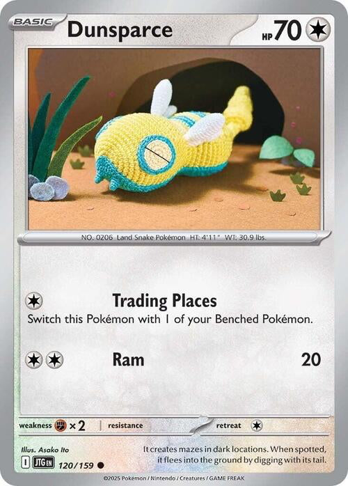 Journey Together Dunsparce #120/159