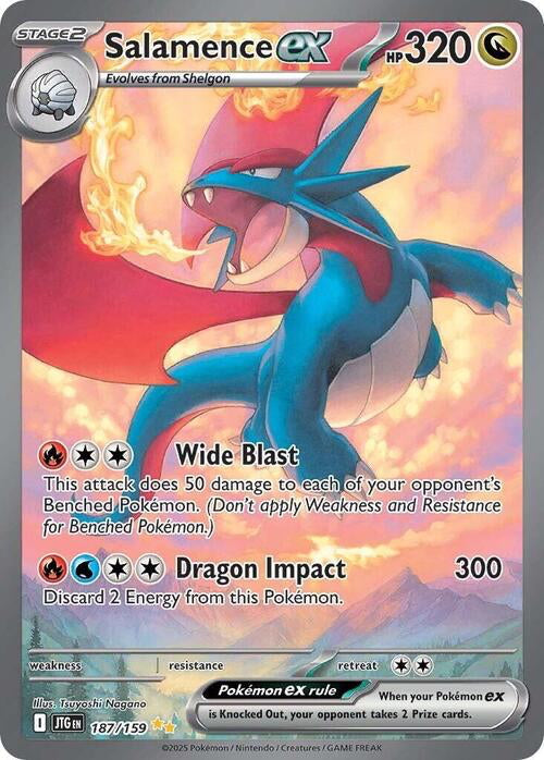 Journey Together Salamence #187/159