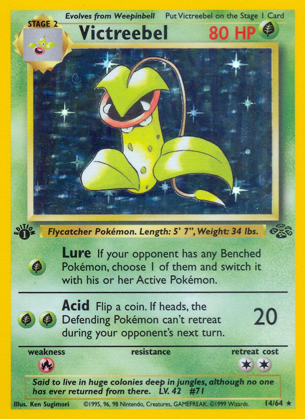 Jungle set Holo Victreebel #14/64 first edition